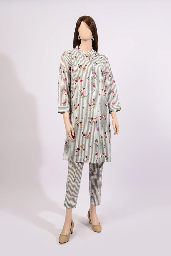 Unstitched Printed Lawn 2 Piece (Shirt/Trouser)