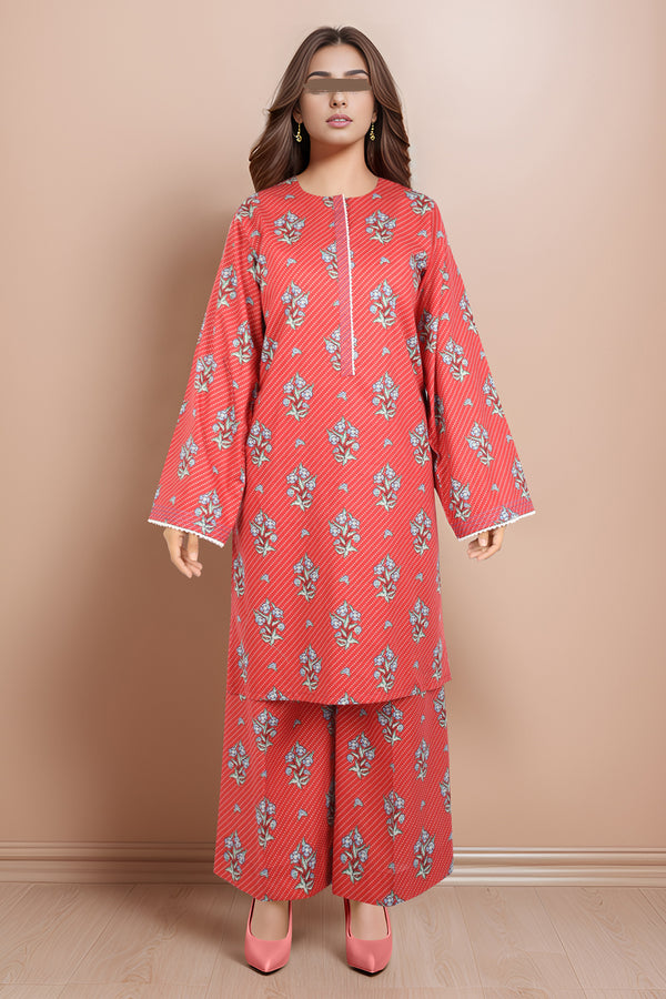 Unstitched Printed Lawn 2 Piece (Shirt/Trouser)