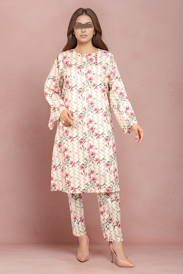 Unstitched Printed Lawn 2 Piece (Shirt/Trouser)