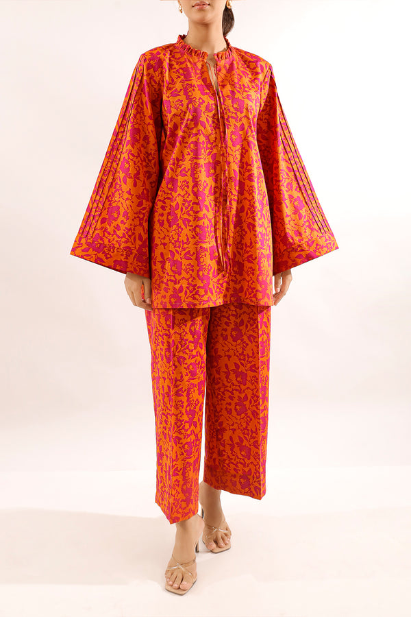 Unstitched Printed Lawn 2 Piece (Shirt/Trouser)