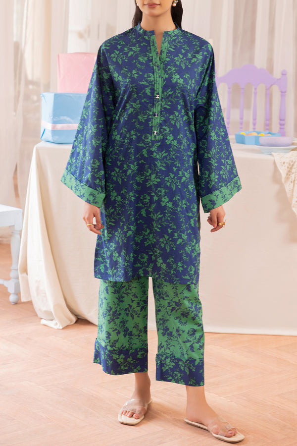 Unstitched Printed Lawn 2 Piece (Shirt/Trouser)