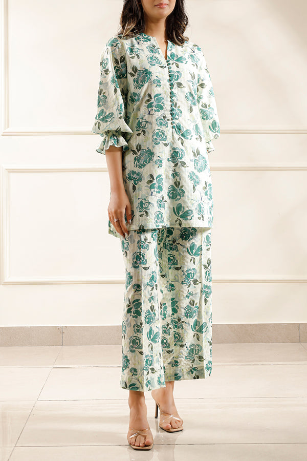 Unstitched Printed Lawn 2 Piece (Shirt/Trouser)