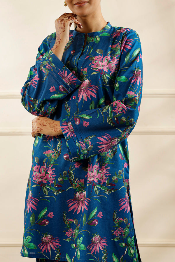 Unstitched Printed Lawn 2 Piece (Shirt/Trouser)