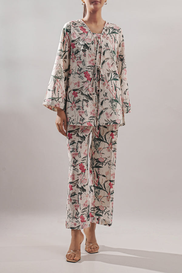 Unstitched Printed Lawn 2 Piece (Shirt/Trouser)