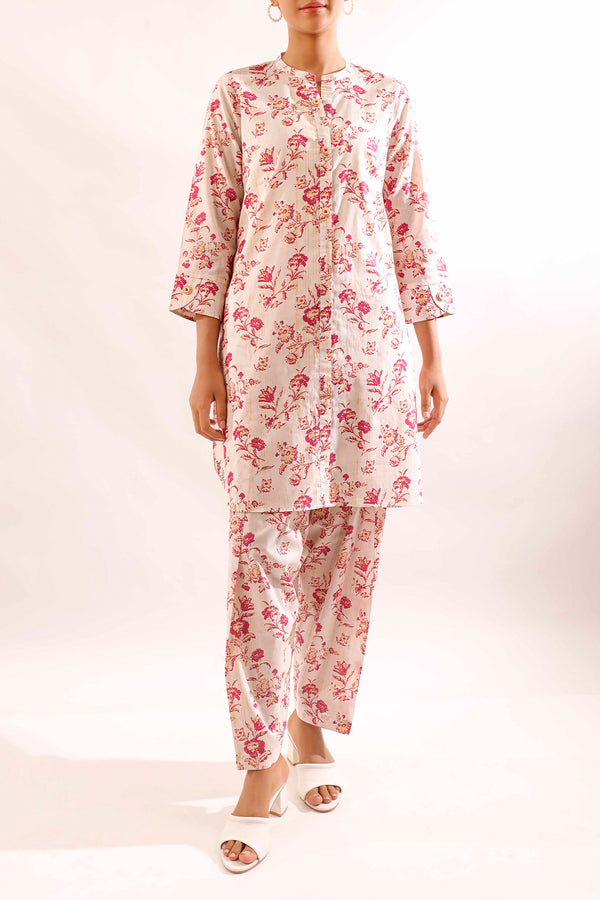 Unstitched Printed Lawn 2 Piece (Shirt/Trouser)