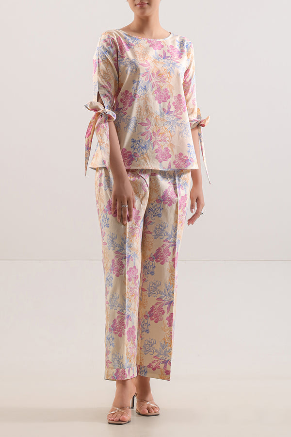Unstitched Printed Lawn 2 Piece (Shirt/Trouser)