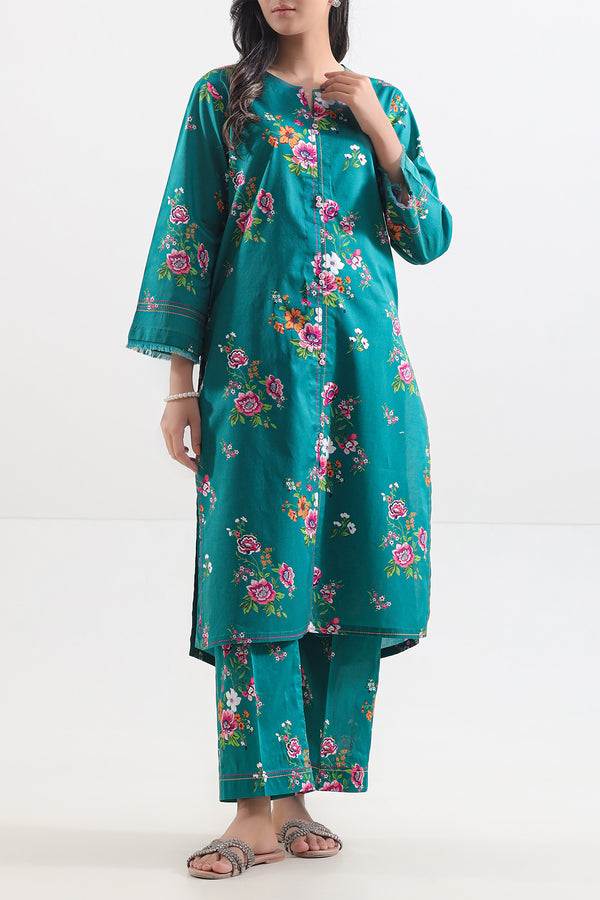 Unstitched Printed Lawn 2 Piece (Shirt/Trouser)