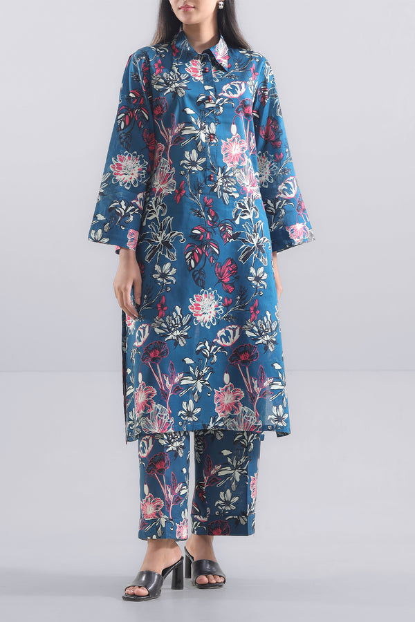 Unstitched Printed Lawn 2 Piece (Shirt/Trouser)