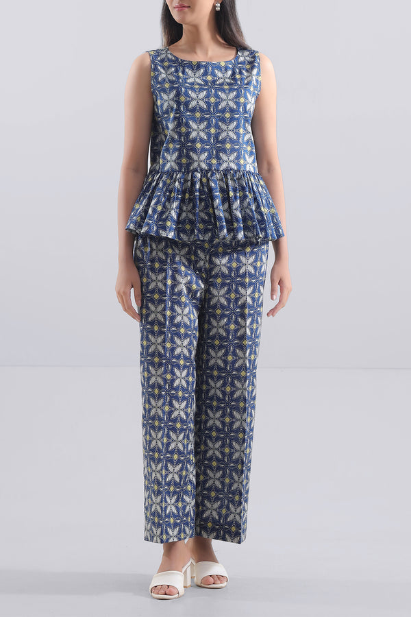 Unstitched Printed Lawn 2 Piece (Shirt/Trouser)
