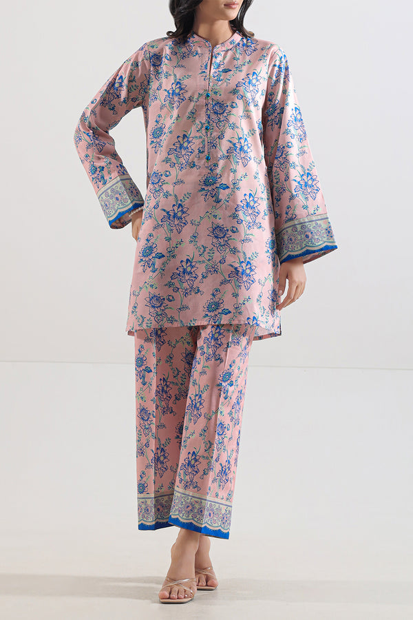 Unstitched Printed Lawn 2 Piece (Shirt/Trouser)