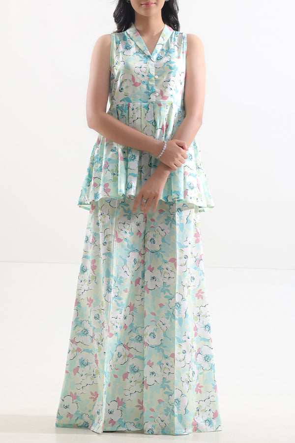 Unstitched Printed Lawn 2 Piece (Shirt/Trouser)