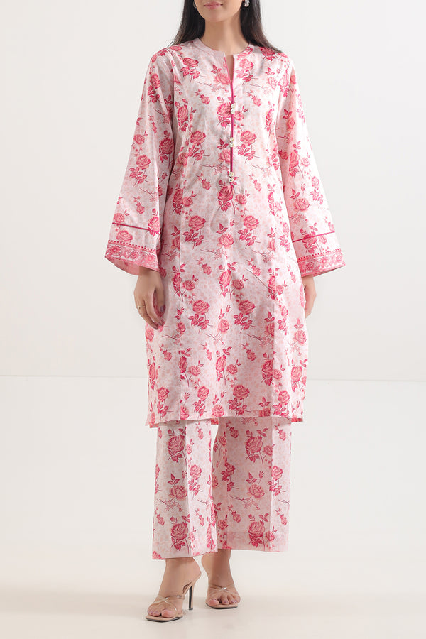 Unstitched Printed Lawn 2 Piece (Shirt/Trouser)