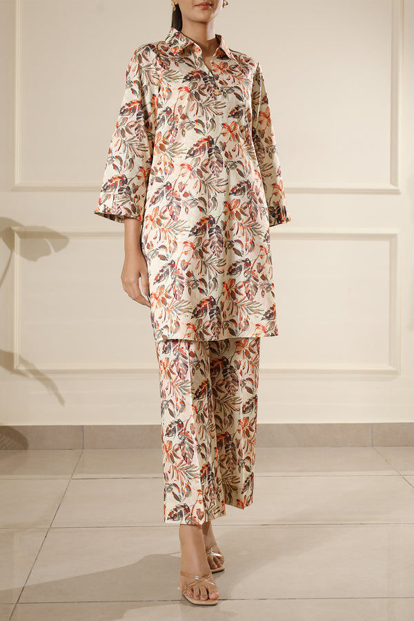 Unstitched Printed Lawn 2 Piece (Shirt/Trouser)