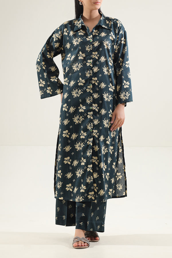 Unstitched Printed Lawn 2 Piece (Shirt/Trouser)