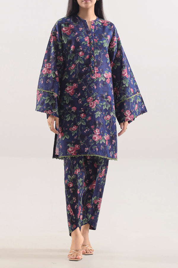 Unstitched Printed 2 Piece – in Lawn & Khaddar