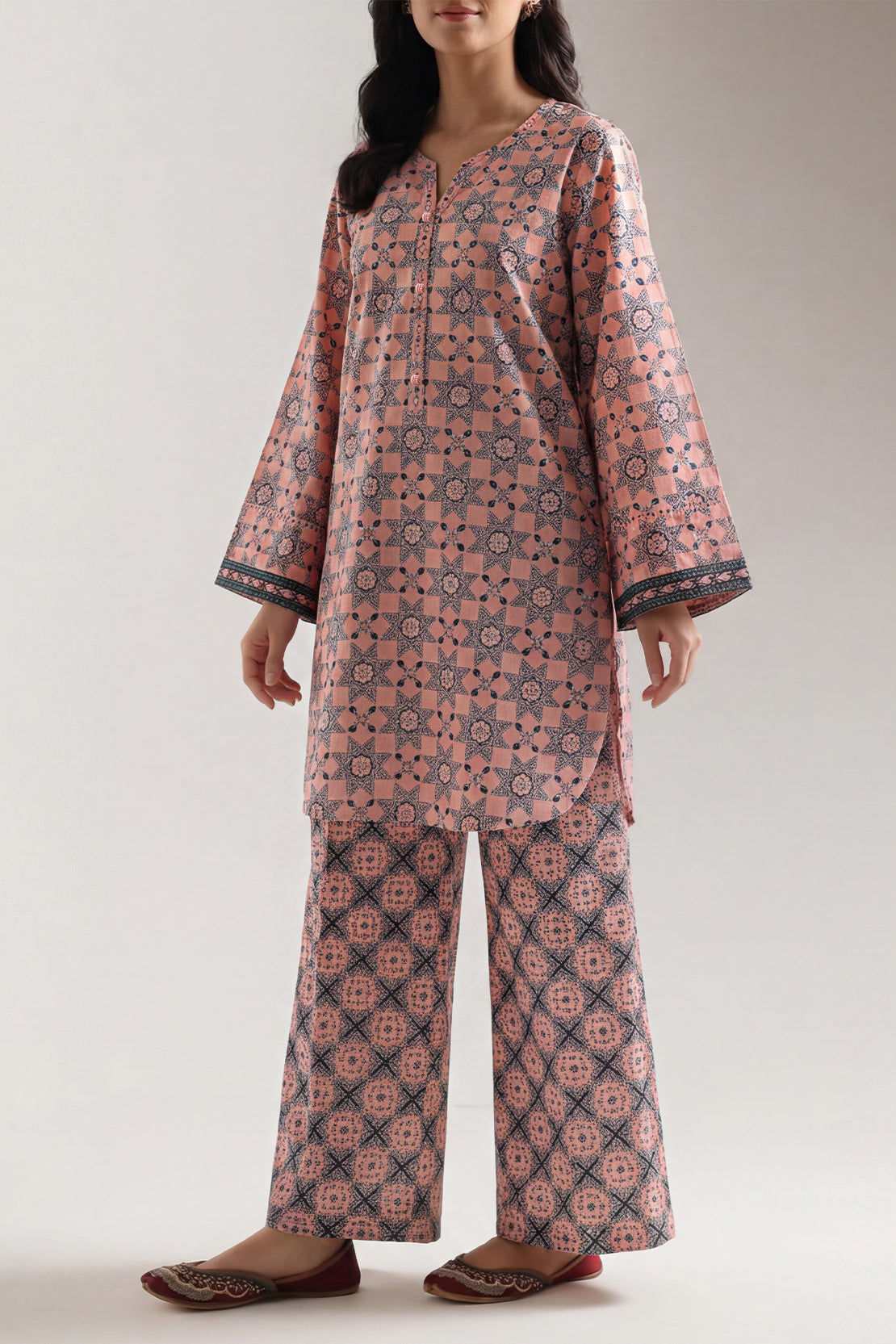 Unstitched Printed Lawn 2 Piece (Shirt/Trouser) price in Pakistan