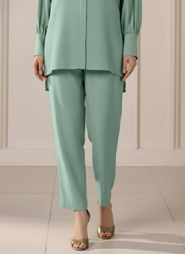 Unstitched Cotton Dyed Trouser Fabric