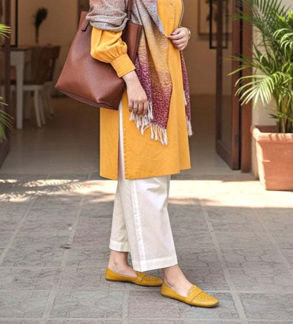 Unstitched Dyed Cambric Trouser Fabric