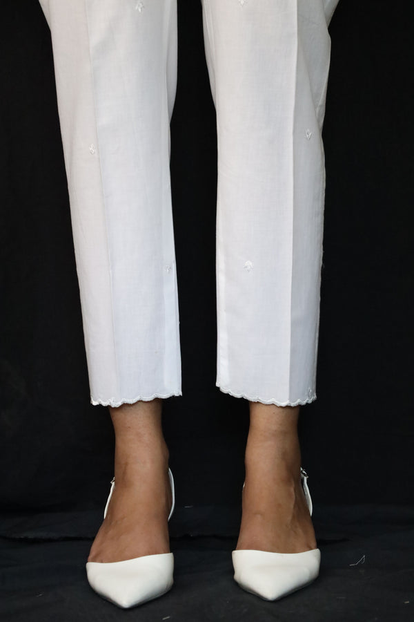 Embroidery Cotton Pant