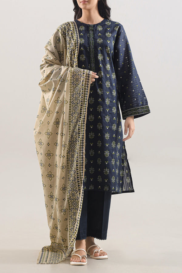 Printed Lawn Stitched 3 Piece