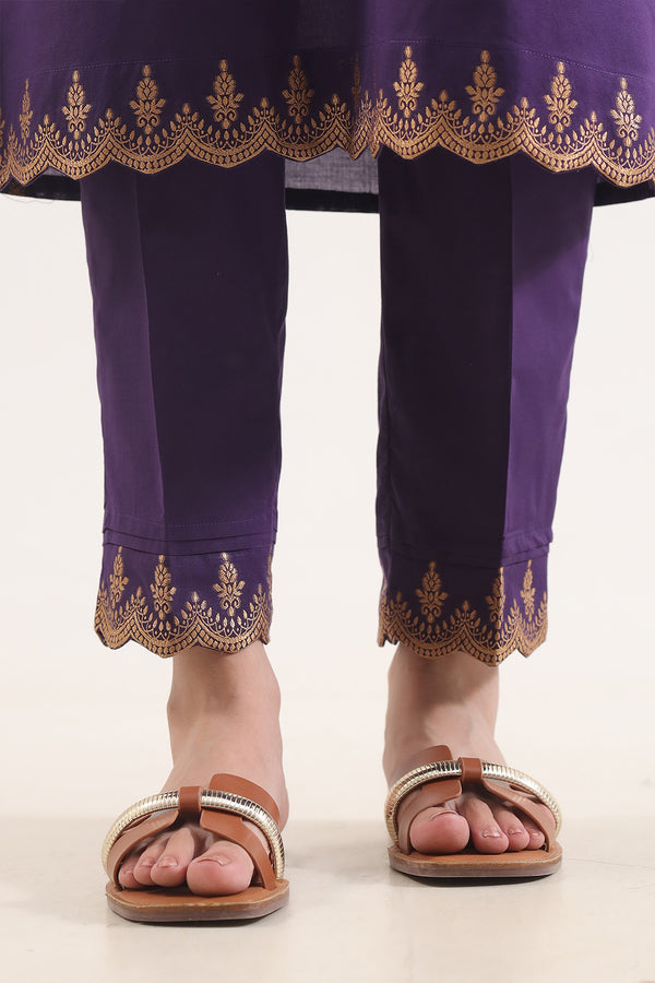 Cotton Jacquard Pant