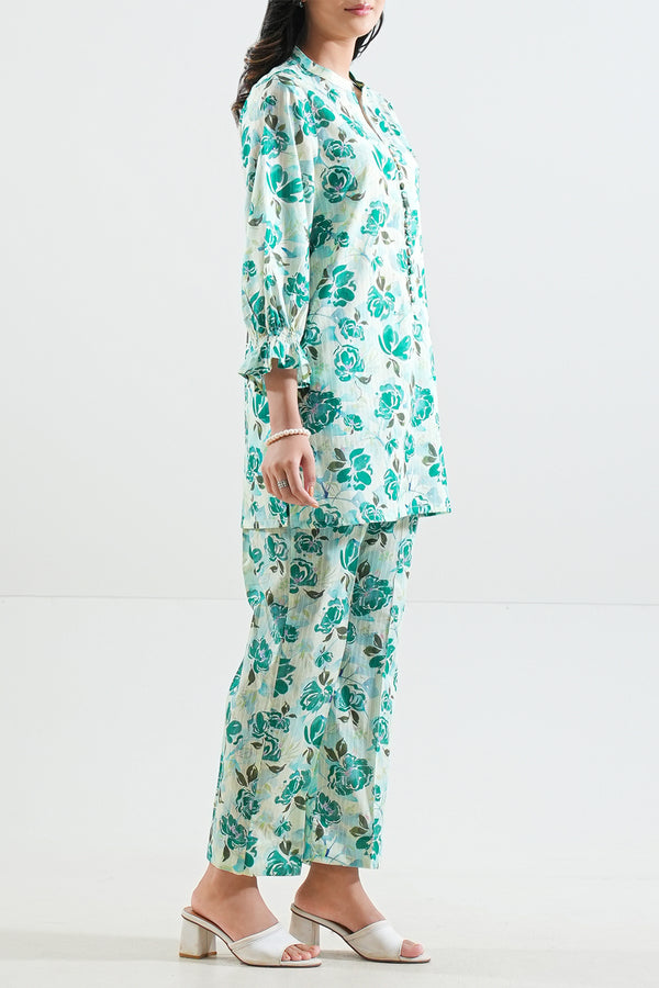 Printed Lawn Stitched Shirt