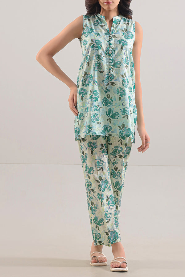 Printed Lawn Stitched 2 Piece (Shirt/Trouser)