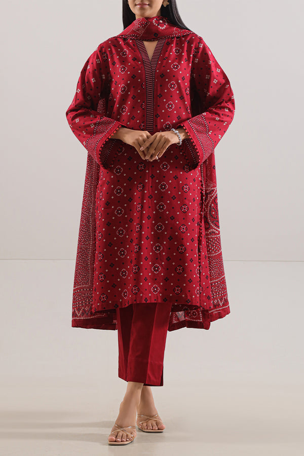 Printed Lawn Stitched Shirt