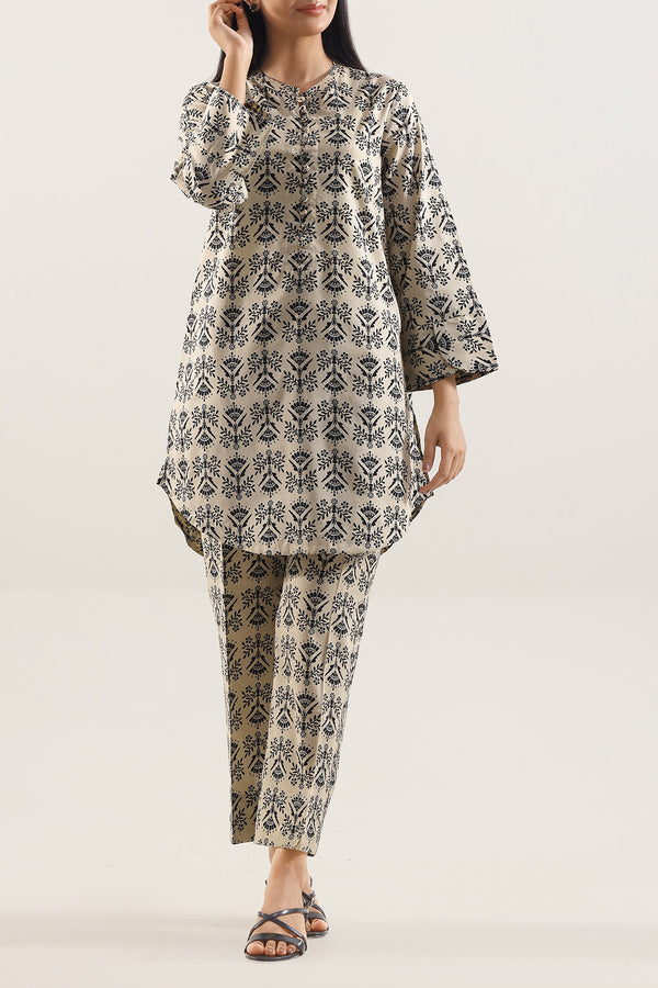 Printed Lawn Stitched 2 Piece (Shirt/Trouser)