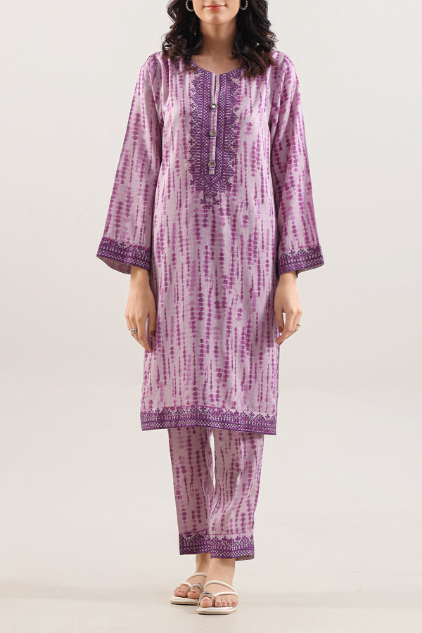 Printed Arabic Lawn Stitched 2 Piece (Shirt/Trouser)