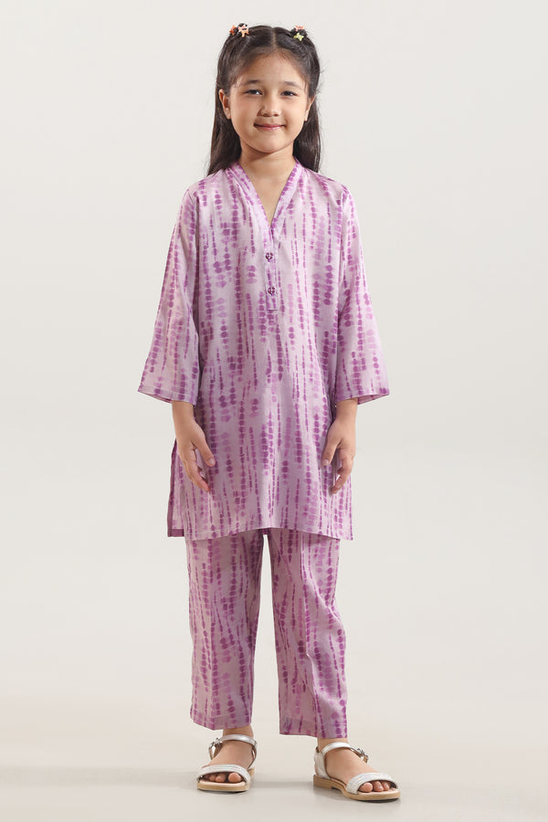 Printed Silk Touch Stitched Shirt/trouser For Kids