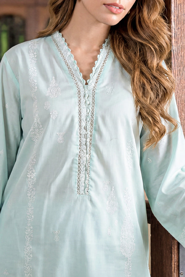 Printed Lawn Stitched 2 Piece (Shirt/Trouser)