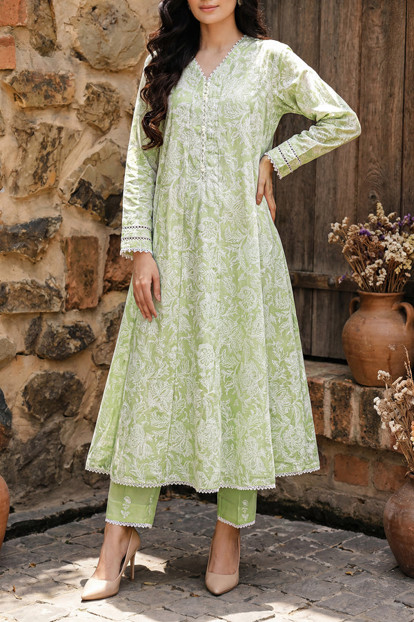 Printed Premium Lawn Stitched 2 Piece (Shirt/Trouser)