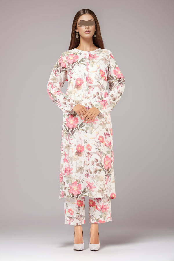 Printed Cambric Stitched 2 Piece (Shirt/Trouser)