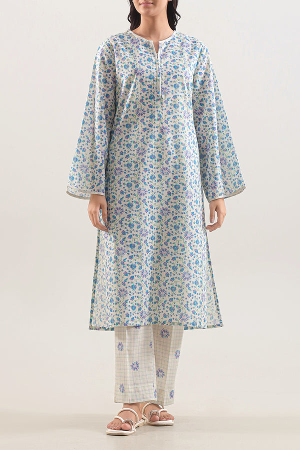 Printed Lawn Stitched Shirt