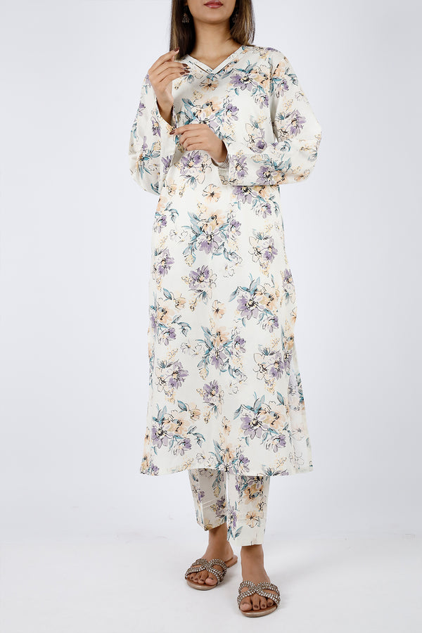 Printed Lawn Stitched Shirt