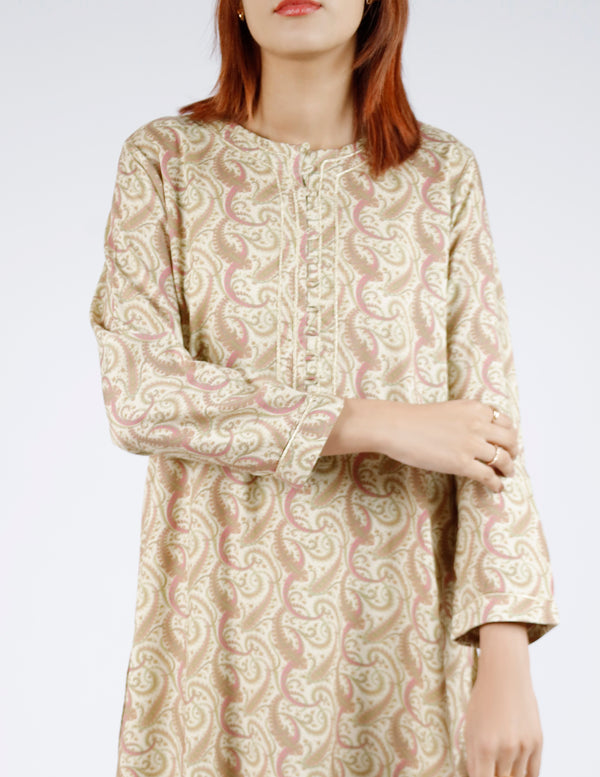 Printed Lawn Stitched 2 Piece (Shirt/Trouser)