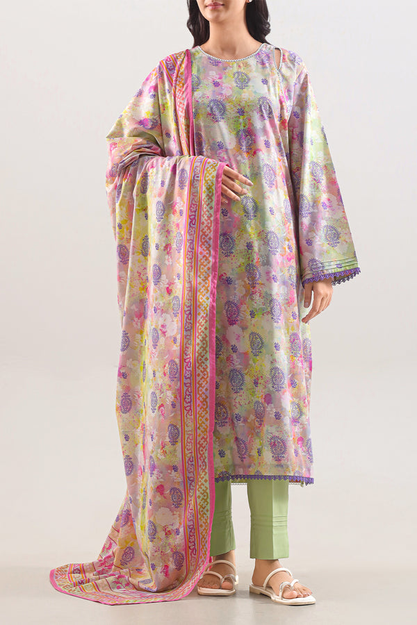 Printed Soft Touch Cotton Stitched Shirt