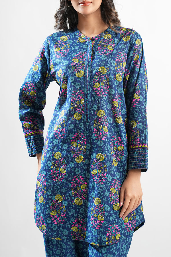 Printed Lawn Stitched 2 Piece (Shirt/Trouser)
