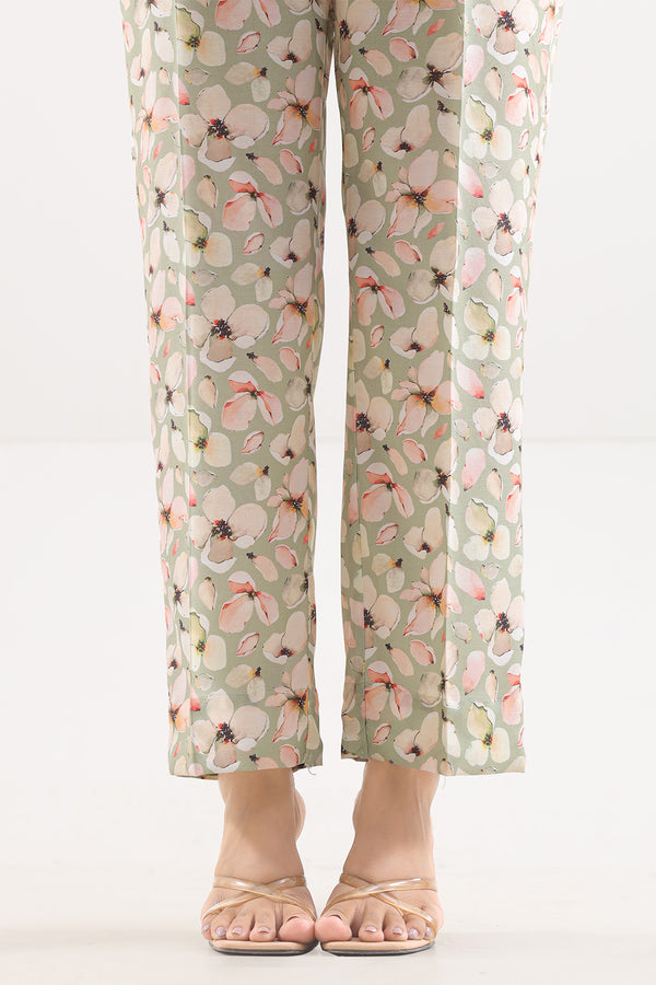 Printed Dobby Self Pants