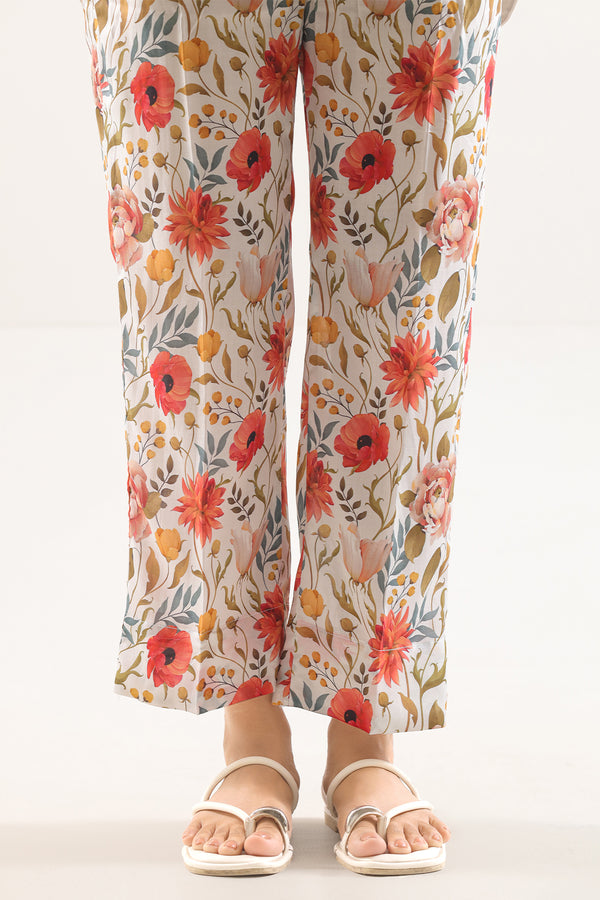 Printed Korean Lawn Pants