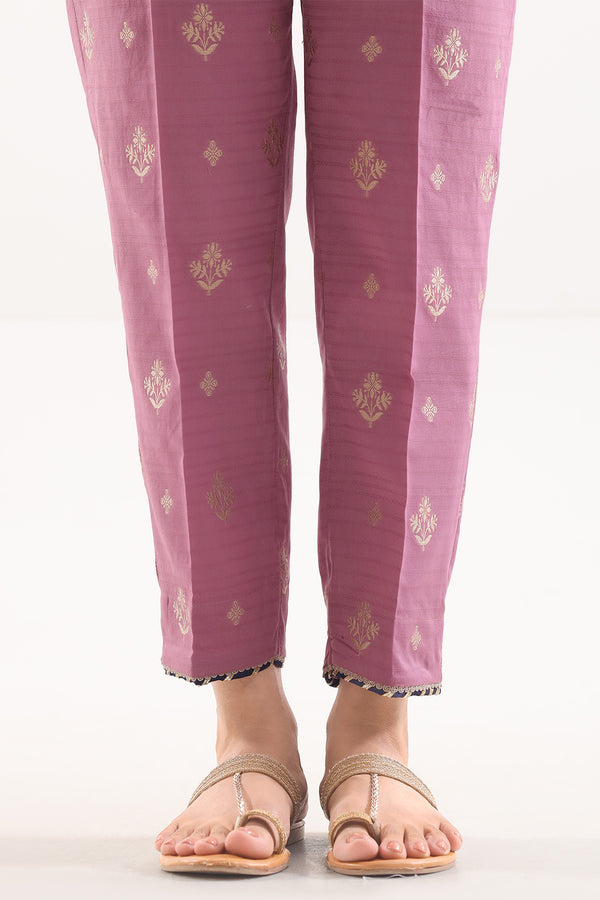 Cotton Jacquard Pants
