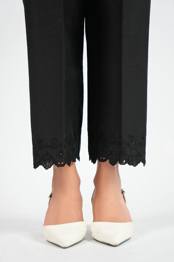 Embroidered Cotton Pant