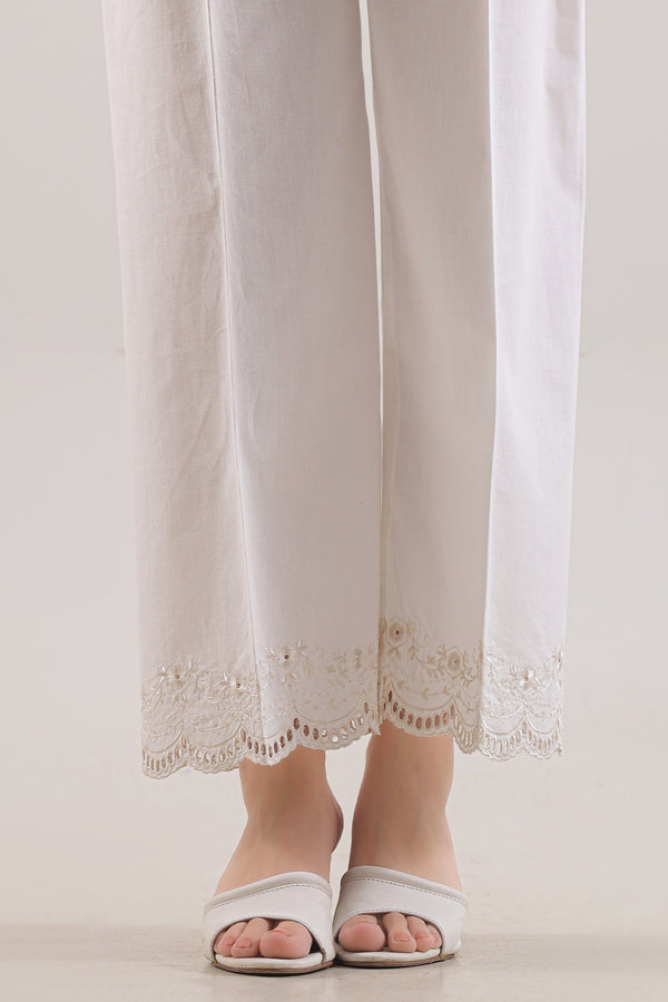 Embroidery Cotton Pant