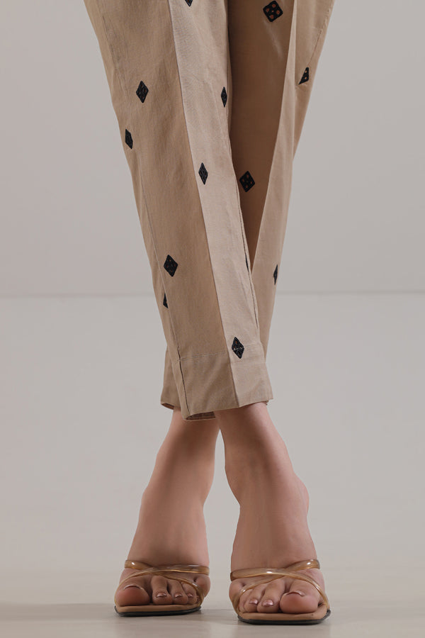 Embroidered Cambric Pant