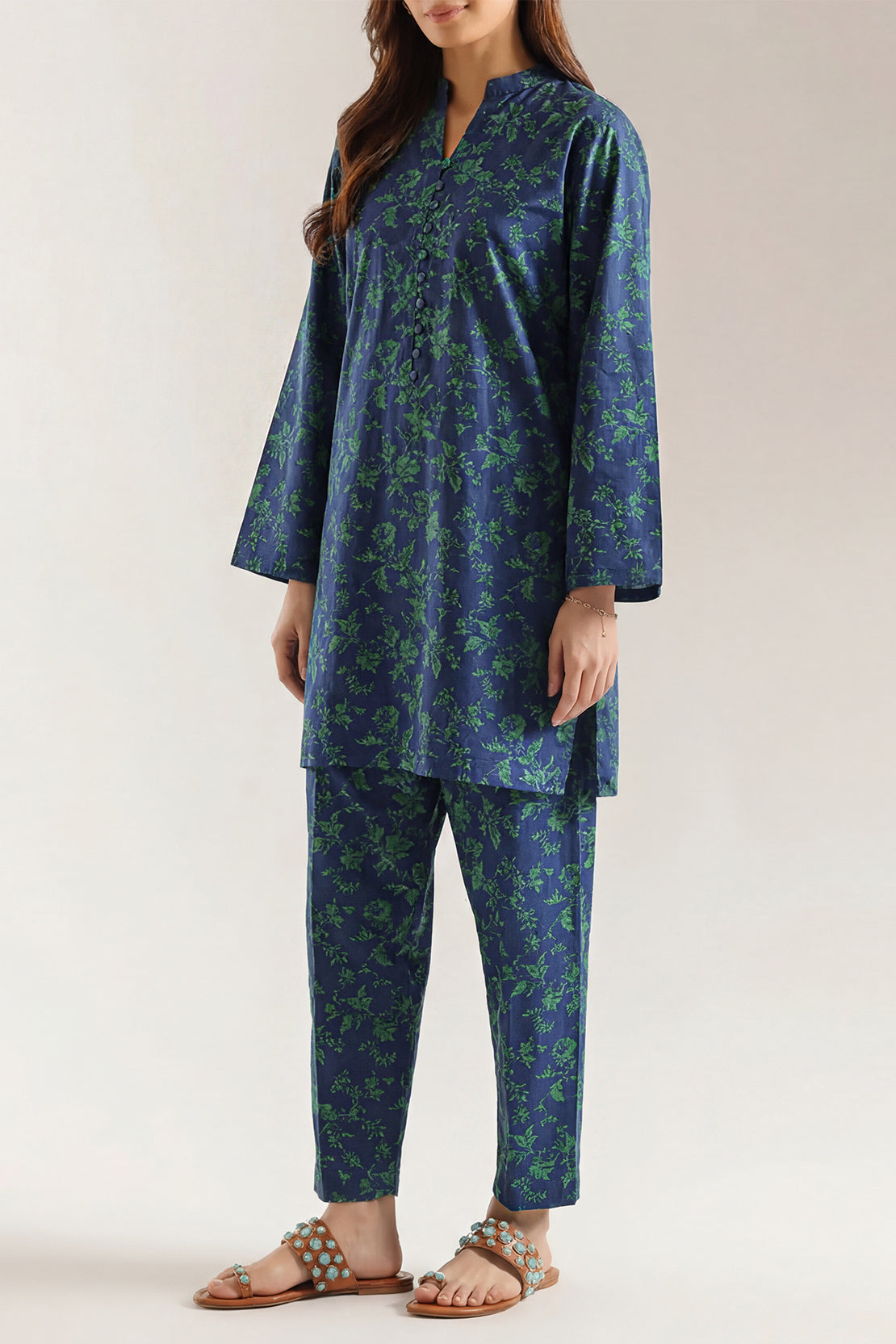 Unstitched Printed Lawn 2 Piece (Shirt/Trouser) price in Pakistan