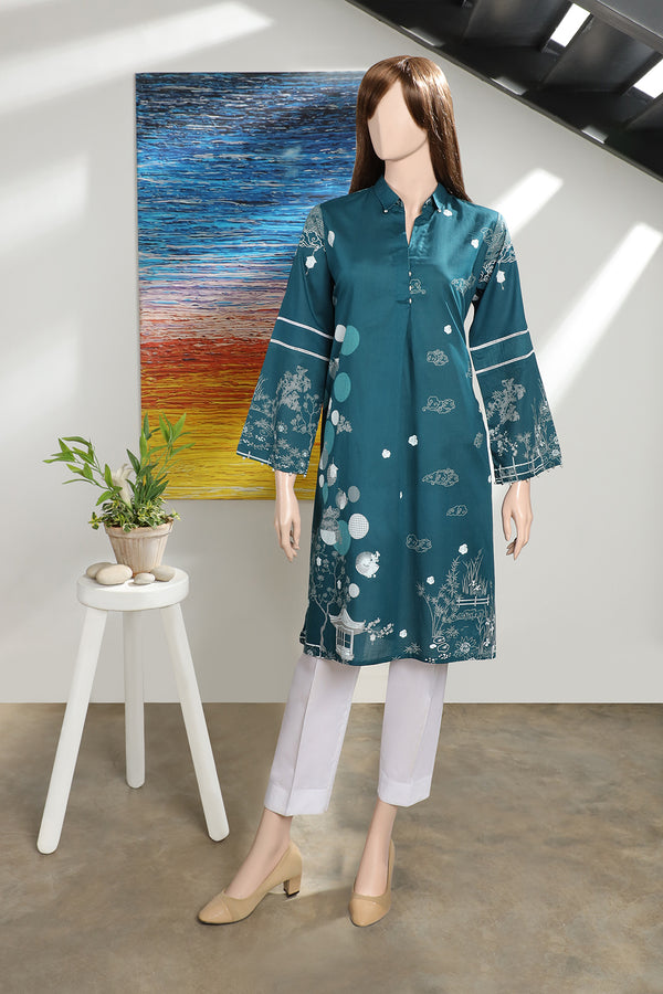 Unstitched Printed Lawn Shirt