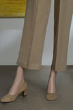 brown CAMBRIC PANTS for ladies