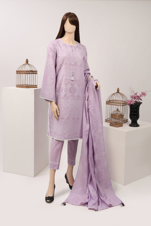 Unstitched Jacquard Lawn 3 Piece