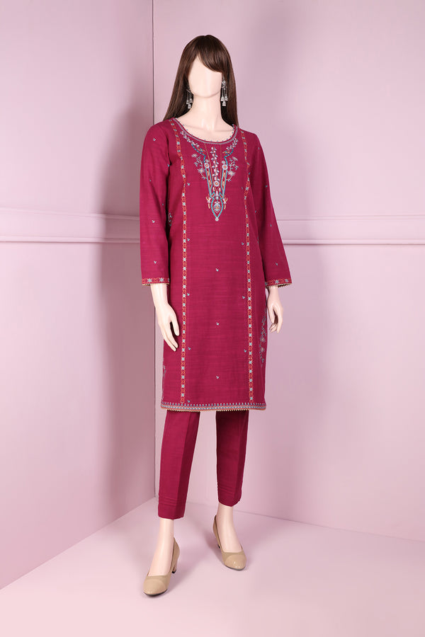 Unstitched Cross Hatch Embroidered 2 Piece (Shirt/Trouser)